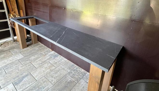Venkovní kuchyňská deska z TechnoArt Stone